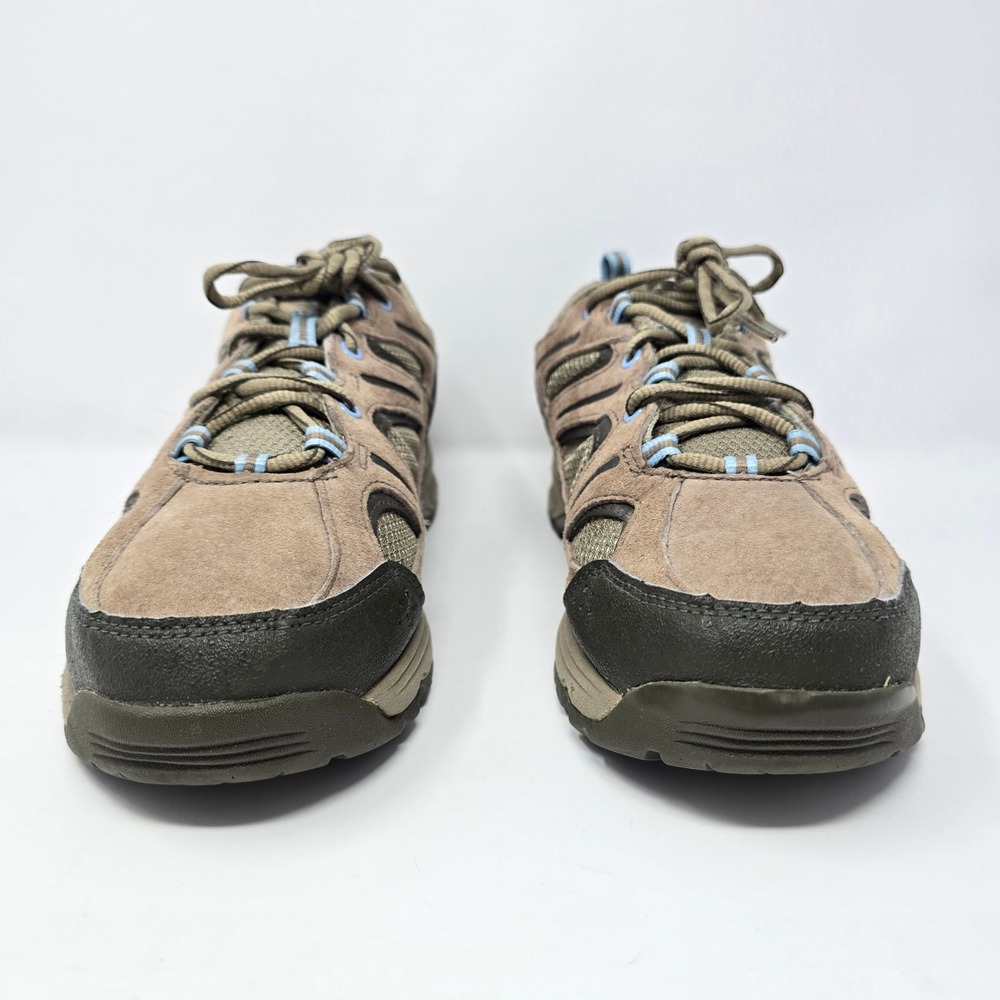 New Balance 759 Trail Running Country Hiking Womens 9.5 D Brown Blue Suede Mesh - Picture 3 of 15